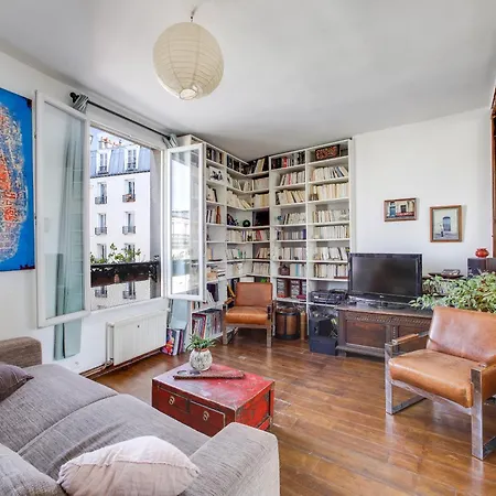 Superbe Duplex Avec Jardin Partage A Menilmontant Apartment Paris