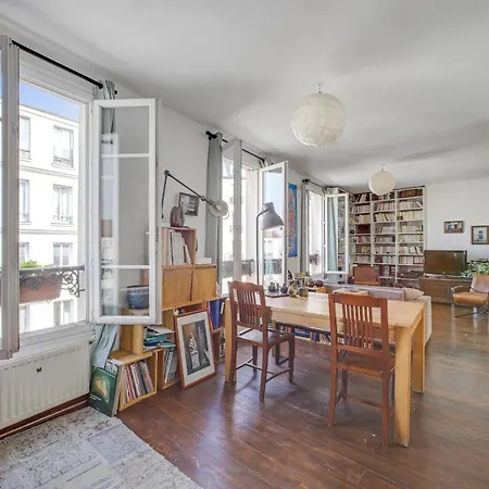 Superbe Duplex Avec Jardin Partage A Menilmontant * Paris